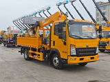 Sinotruk Howo 20-meter three-in-one multi-functional aerial work platform truck