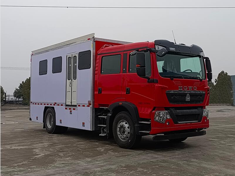 Специальная аварийно-спасательная машина Sinotruk Howo 4×2 с двухрядной кабиной
