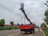 Dongfeng Jincheng × Changxing 8-ton Folding Boom Truck with Log Grapple