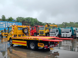Jiefang Hu V Blue Plate Telescopic Flatbed Wrecker