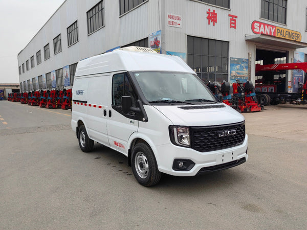 JMC Short-base Mid-high Top Refrigerated Truck For Sale