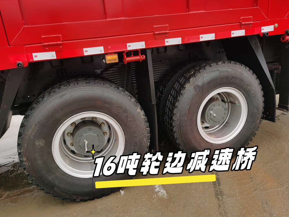 HOWO 8×4 25T Knuckle Boom Crane For Sale