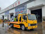 Jiefang Hu V Blue Plate Telescopic Flatbed Wrecker