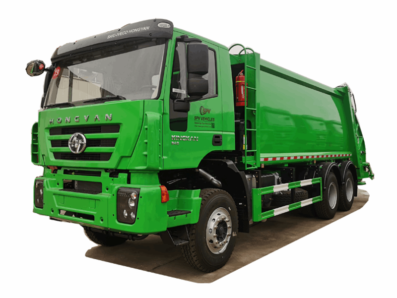 HONGYAN 6*4 22CBM  Compressed garbage truck