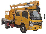 13-18 Meters Dongfeng 4x2  Folding Arm High Altitude Working Platform Truck For Sale