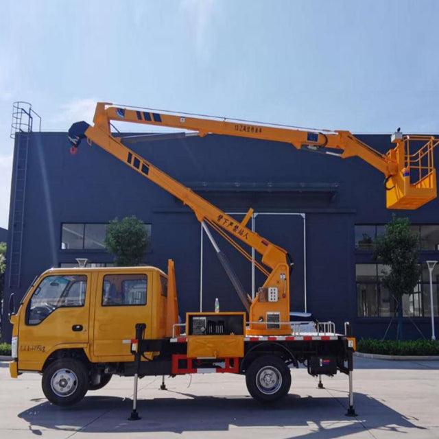 13-18 Meters Dongfeng 4x2  Folding Arm High Altitude Working Platform Truck For Sale