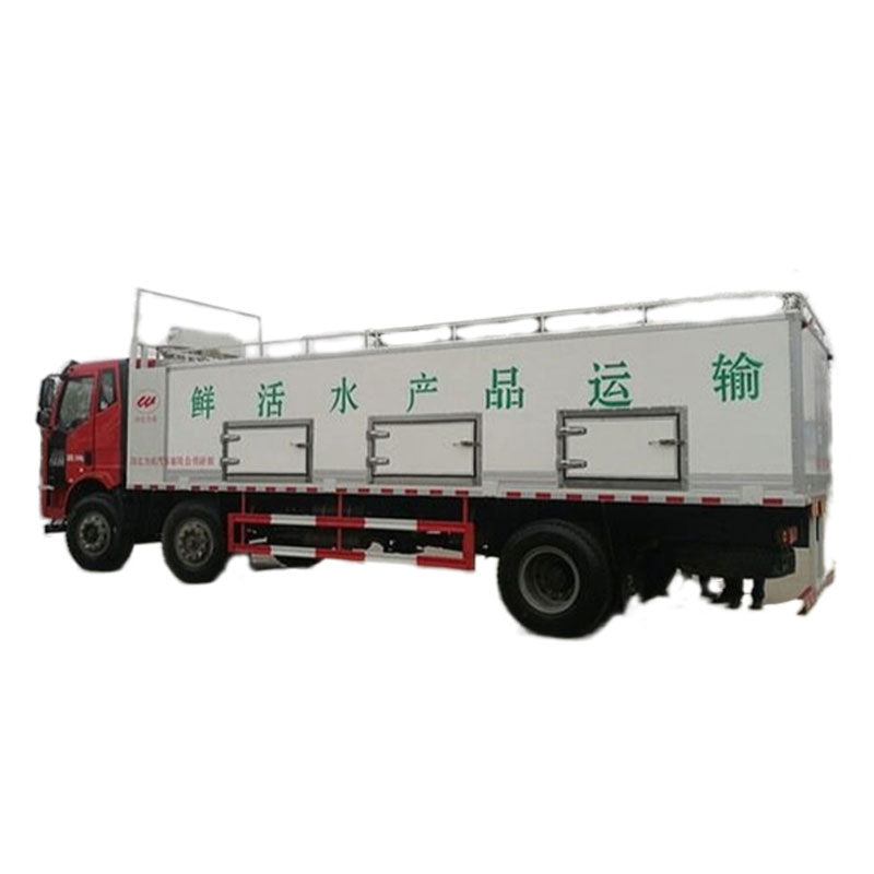 FAW 6*2 14CBM Fish Transport Truck For Sale