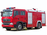 HOWO 4X2  8000L Foam Fire Truck For Sale