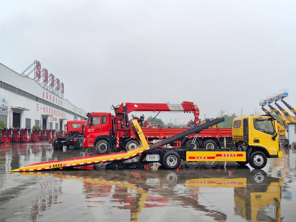 Foton Aoling Inclined Integrated Wrecker Truck