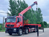 HOWO 8×4 16T Palfinger Telescopic Boom Crane For Sale