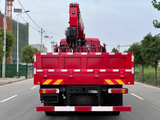 HOWO 8×4 SANY 14-ton 5-section Boom Truck Mounted Crane