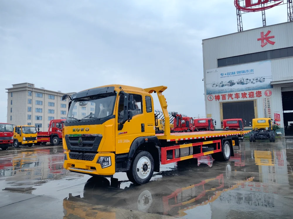 Sinotruk Howo G5X Yellow Plate Large One-Drag-Two Wrecker