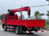 HOWO Palfinger8T 5Section Telescopic Boom Crane For Sale