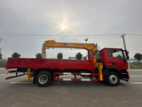 Howo 4×2 Shimei 8-ton 6-section Boom Truck Mounted Crane