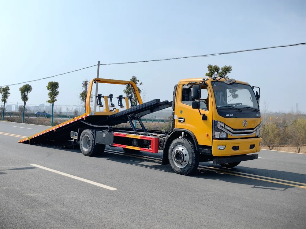 Dongfeng D8 Flatbed Wrecker