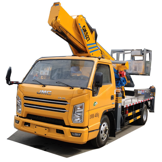 JiangLing 27Meters 4 x2 Telescopic Boom Aerial Working Vehicle For Sale