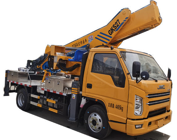 JiangLing 27Meters 4 x2 Telescopic Boom Aerial Working Vehicle For Sale