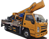 JiangLing 27Meters 4 x2 Telescopic Boom Aerial Working Vehicle For Sale