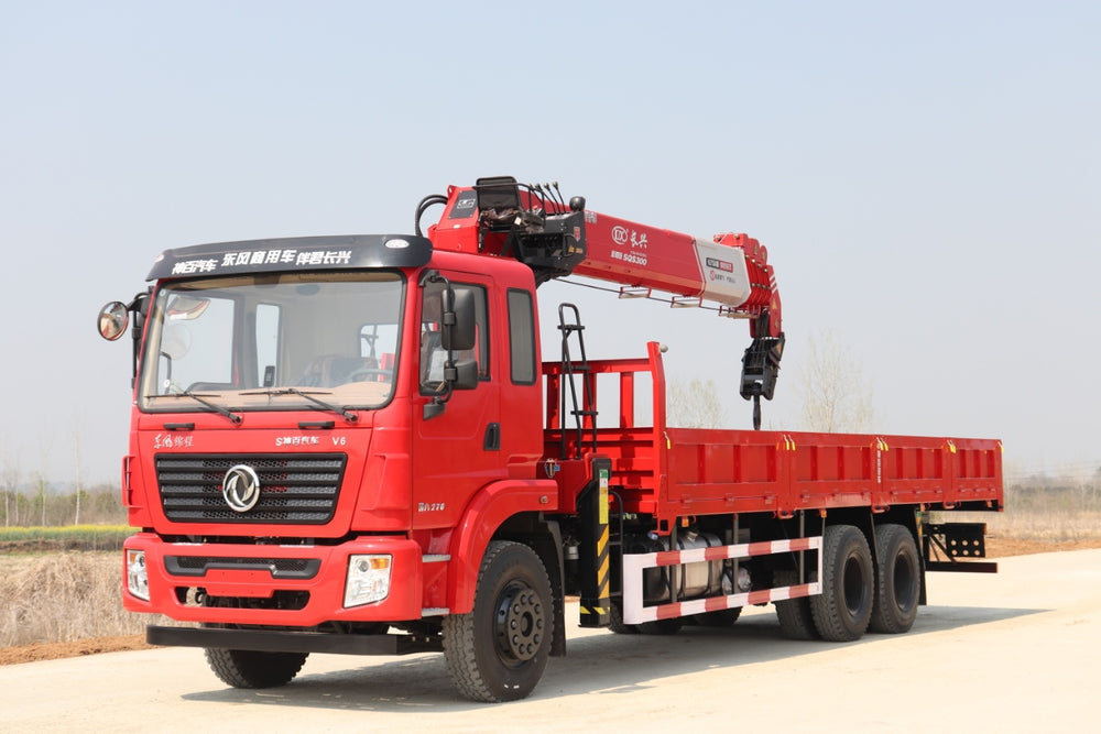 Dongfeng 6X4 With Changxing 12-Ton 5-Section Two-Stage Single-Extension Crane Truck