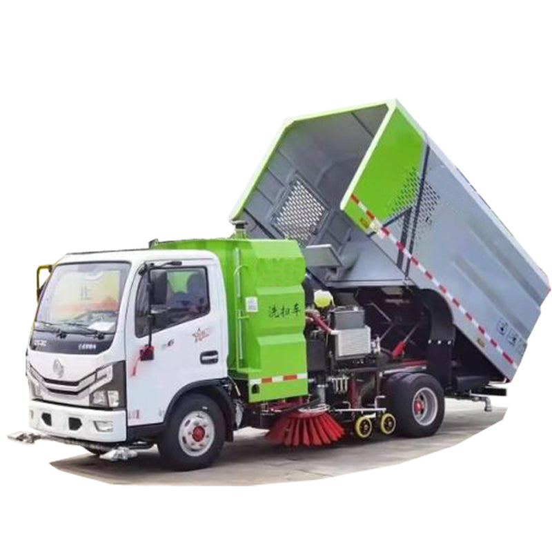  Dongfeng 4x2 Dust Cleaner Road Sweeper Sale Diesel Power Street Sweeper For Sale