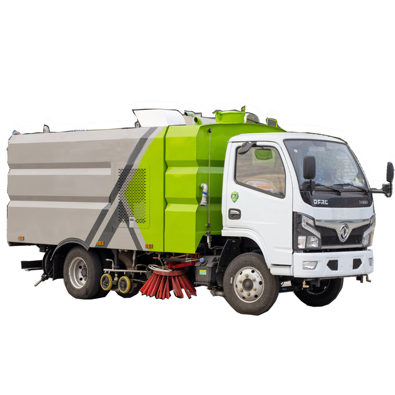  Dongfeng 4x2 Dust Cleaner Road Sweeper Sale Diesel Power Street Sweeper For Sale