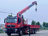 HOWO TX Palfinger14T Telescopic Boom Crane For Sale