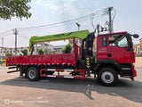 HOWO 4×2 ZOOMLION 8T Telescopic Boom Crane For Sale