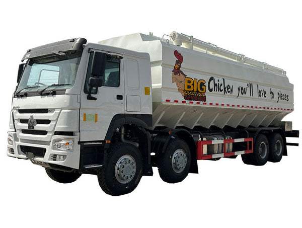 HOWO 8X4 40000L Bulk Feed Truck For Sale