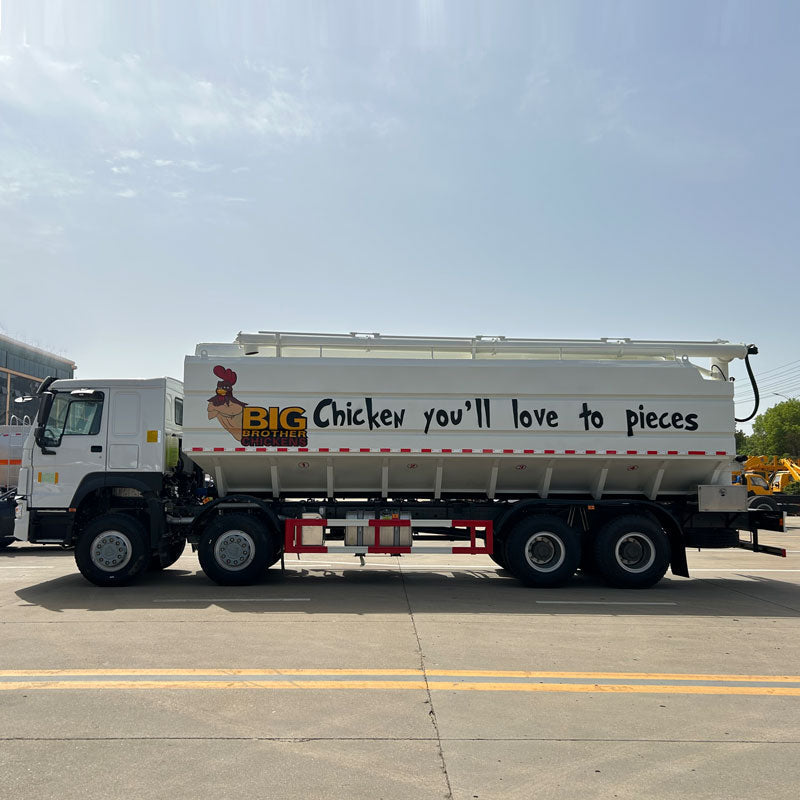 HOWO 8X4 40000L Bulk Feed Truck For Sale