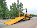 Sanhuan Wrecker Truck With Folding Crane Arm