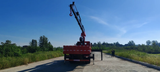 Shacman Changxing 12 Ton Folding Arm Crane Truck