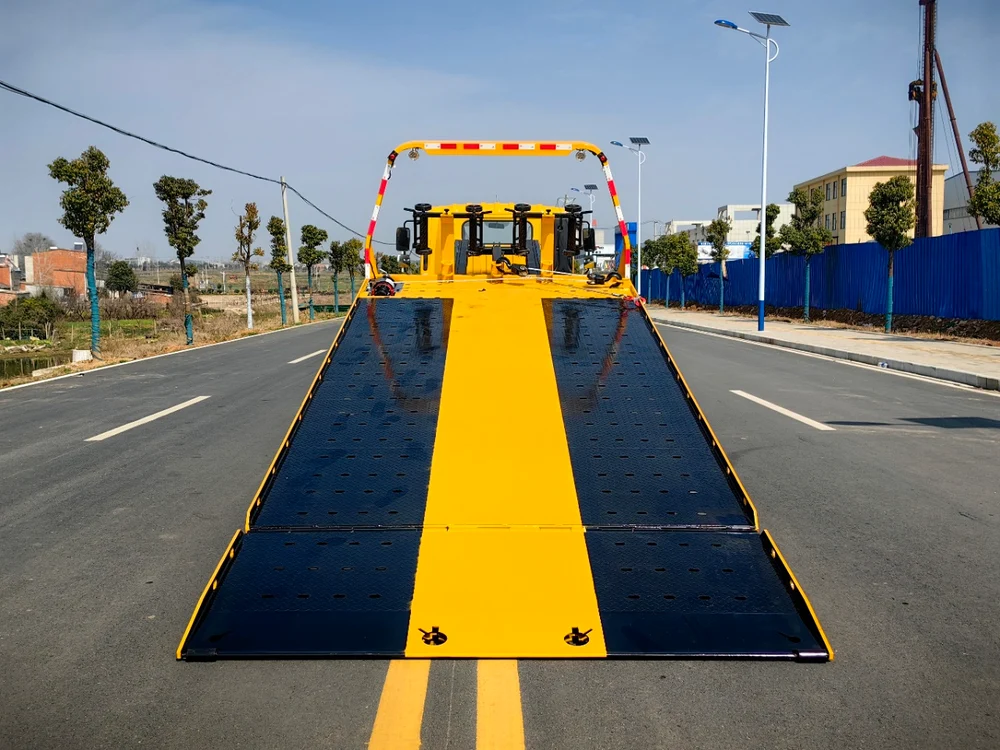 Dongfeng D8 Flatbed Wrecker
