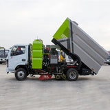 Dongfeng 4x2 Dust Cleaner Road Sweeper Sale Diesel Power Street Sweeper For Sale