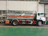 10 cubic chemical liquid transport truck