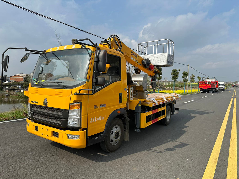 HOWO GK20 3-in-1 Aerial Work Platform Truck For Sale