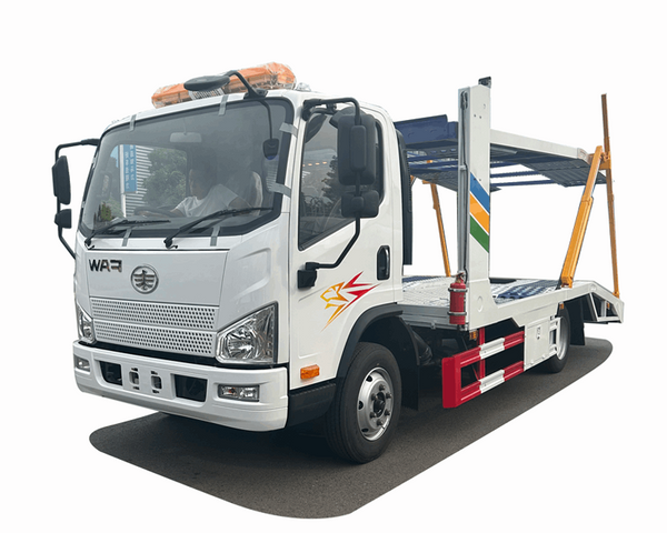 FAW 2-place Panel Car Vehicle Transport Truck For Sale