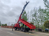 Dongfeng Jincheng × Changxing 8-ton Folding Boom Truck with Log Grapple