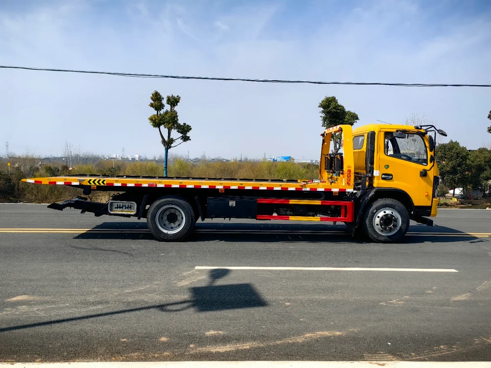 Dongfeng D8 Flatbed Wrecker