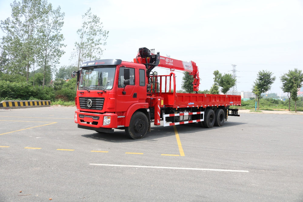 Dongfeng 6X4 With Changxing 12-Ton 5-Section Two-Stage Single-Extension Crane Truck