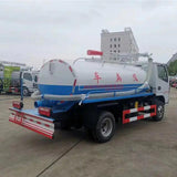 5 Cubic Meters -10 Cubic Meters 4x2 Sewage Suction Truck Vacuum Truck
