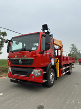 Howo 4×2 Shimei 8-ton 6-section Boom Truck Mounted Crane