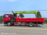 HOWO Zoomlion 8-ton 5-section Boom Truck mounted Crane