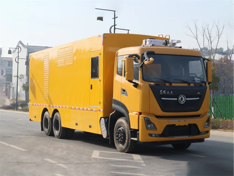 Аварийная электростанция Dongfeng Kinland 100-200 кВт на автомобильном шасси