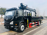 Custom FAW LHD4x2 Crane Truck | 8-10 Ton SANY/Changxing Boom | Mountain Edition 220HP For Sale