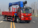 Custom FAW LHD4x2 Crane Truck | 8-10 Ton SANY/Changxing Boom | Mountain Edition 220HP For Sale