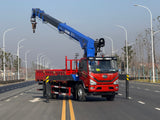 Custom FAW LHD4x2 Crane Truck | 8-10 Ton SANY/Changxing Boom | Mountain Edition 220HP For Sale