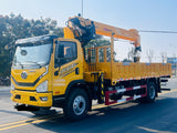 Custom FAW LHD4x2 Crane Truck | 8-10 Ton SANY/Changxing Boom | Mountain Edition 220HP For Sale