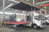 HOWO 4X2 Stage Truck (cargo box length 4m) For Sale