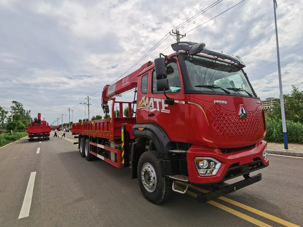 Howo Changxing 12-ton 5-section Boom Truck Mounted Crane