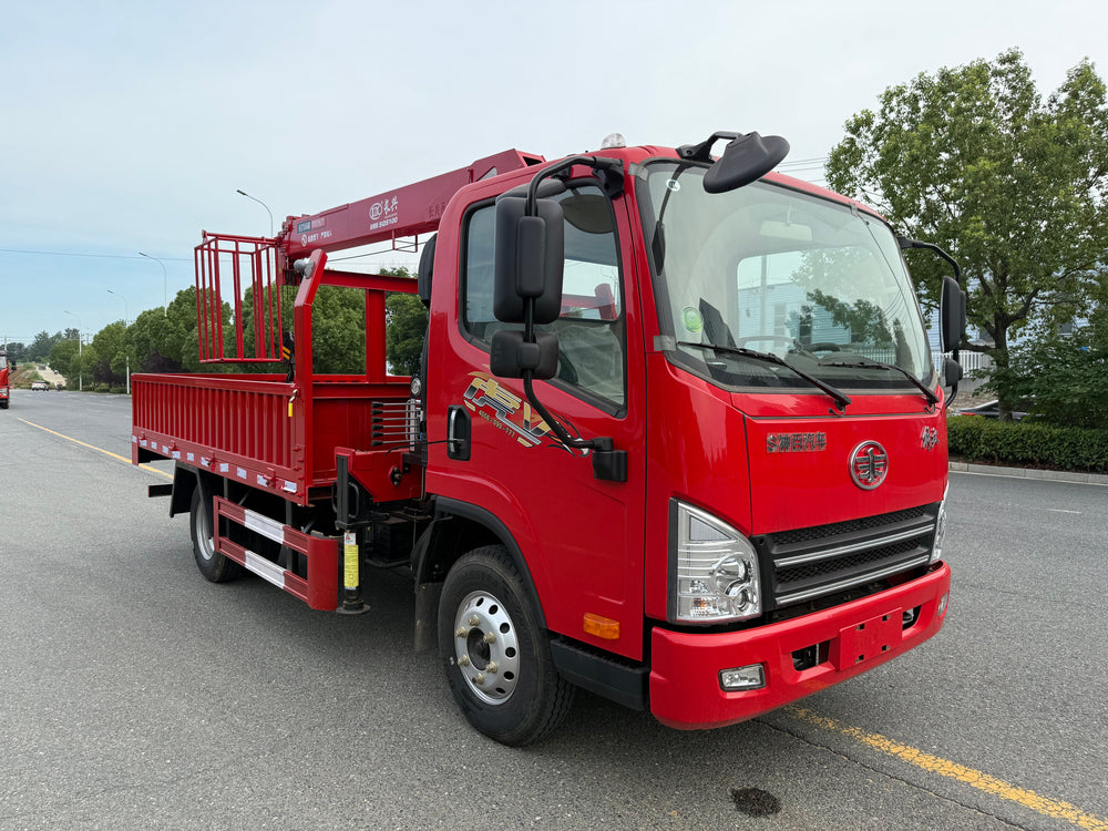 FAW 150HP 4T Telescopic Boom Crane For Sale